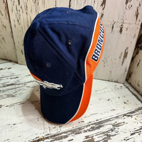 Denver Broncos Adjustable NFL Licensed Cap Hat OSFA Football 100% Cotton One Sz - Picture 5 of 7